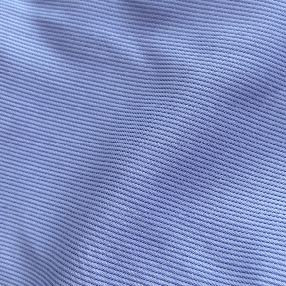 Ted Baker Endurance Button Down Shirt Purple Stripe Suit Summer Blue Neck 16.5 - Picture 2 of 9